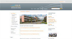 Desktop Screenshot of igz.wuerzburg.de